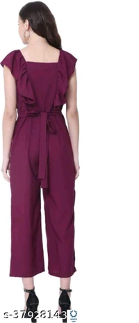 Classy Graceful Women Jumpsuits - L